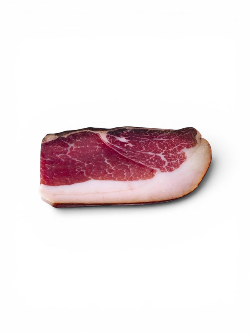 Speck Riserva Nazionale taglio cuore 450,g.
