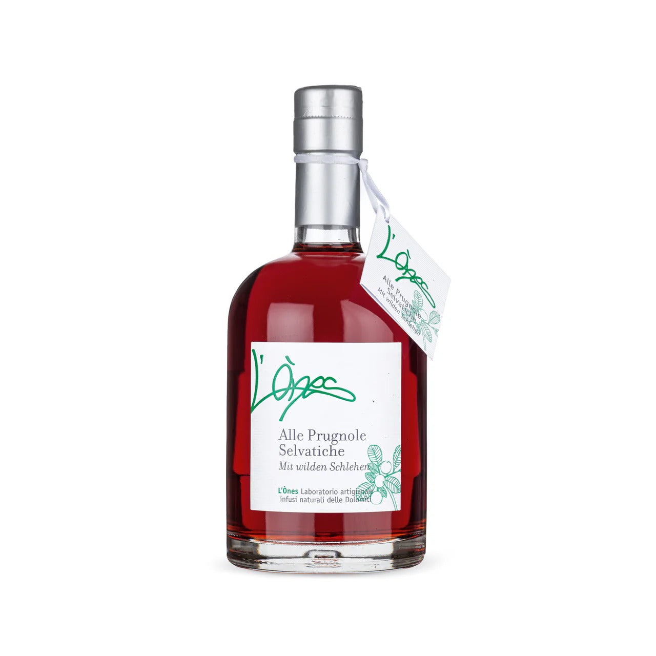 Grappa Artigianale L'Ones alle Prugnole Selvatiche 500 ml.