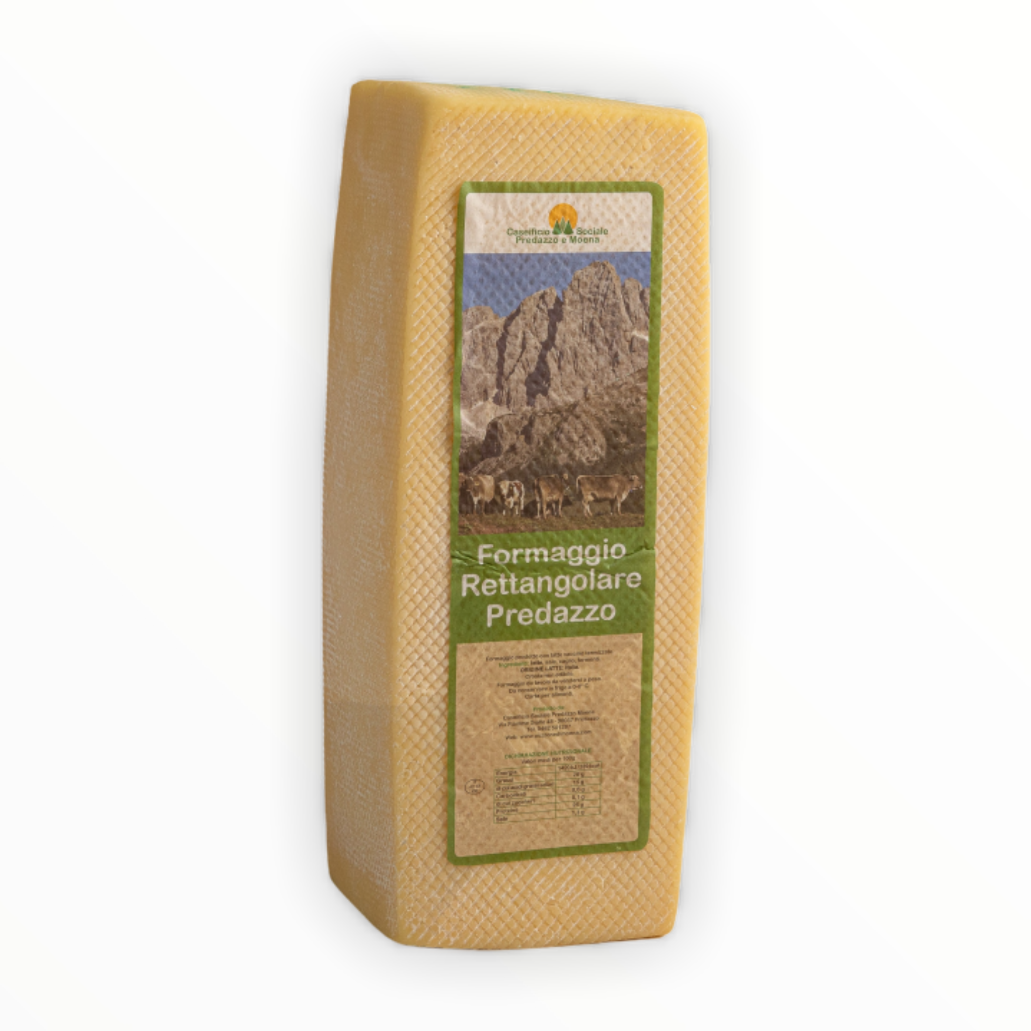 Formaggio Rettangolare 500 g.