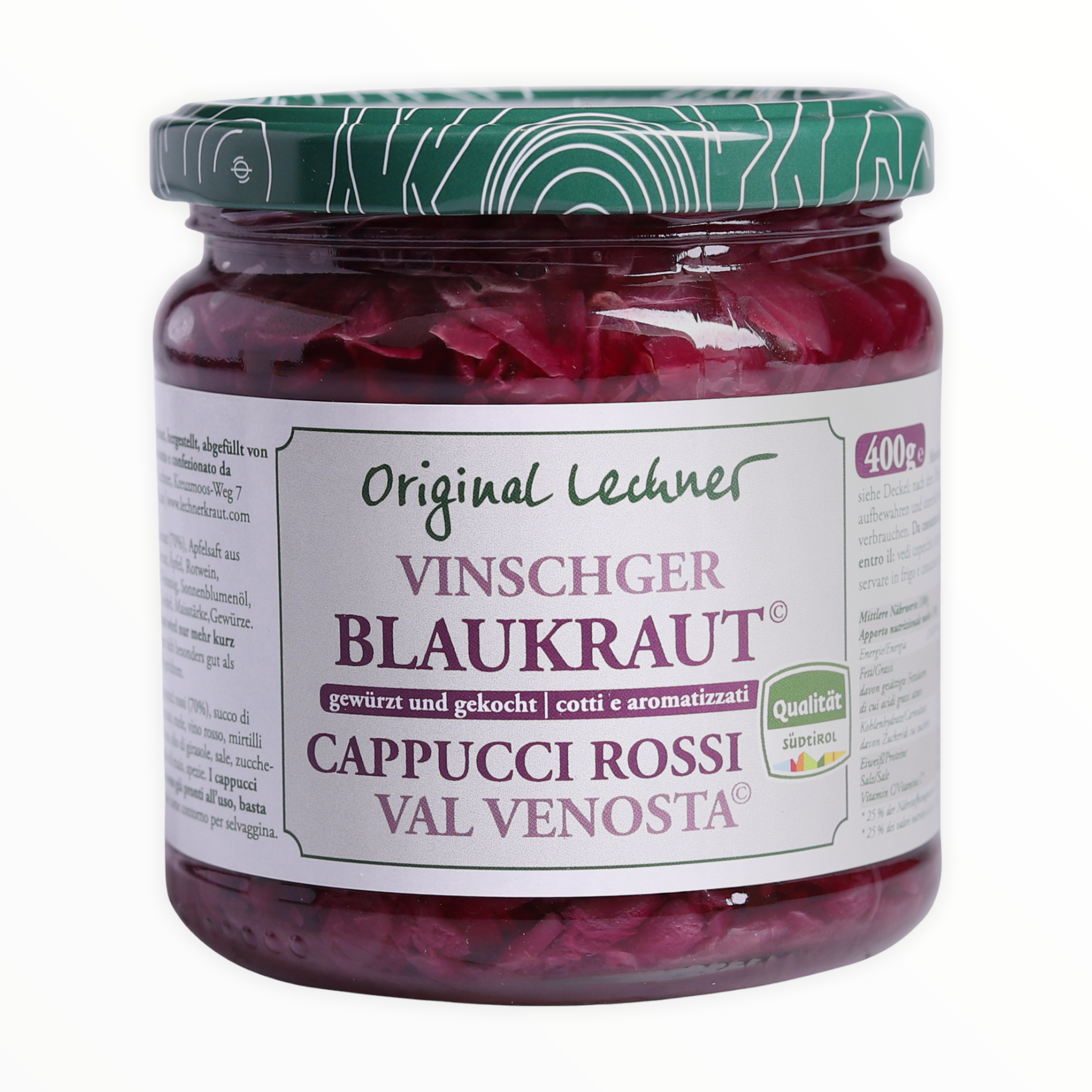Cappucci Rossi Val Venosta 400 g.