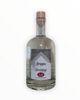 Grappa Monovitigno di Teroldego 500 ml.