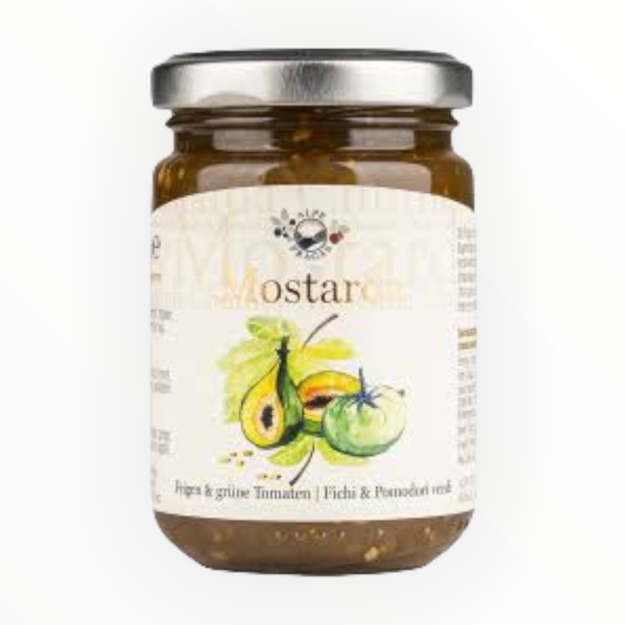 Mostarda Fichi e Pomodori Verdi 160 g.