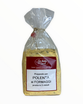 Polenta Istantanea ai Formaggi 350 g.